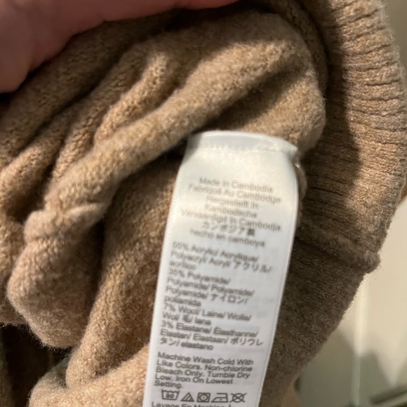 J. Crew Tan Long Sleeve Dress - Picture 9 of 10